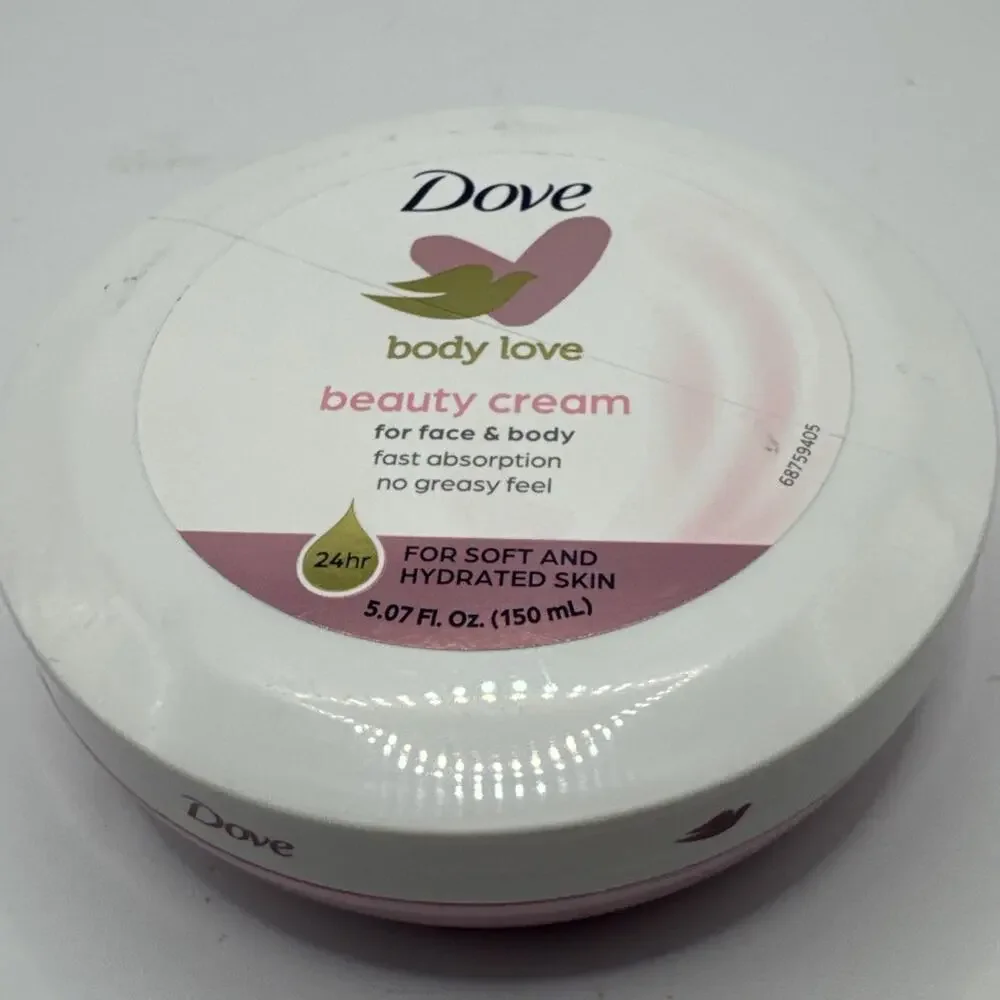 Beauty Cream - Pink by Dove for Women - 2.53 oz Cream New Sealed